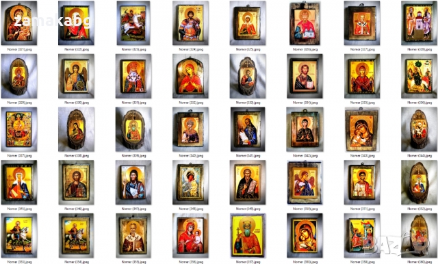 Уникални ръчно изработени репродукции на икони върху естествено дърво, снимка 10 - Икони - 35717175