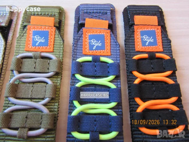 TACTICAL 2 Каишка за Huawei Watch / Garmin / Apple / Samsung / Xiaomi / Amazfit, снимка 8 - Каишки за часовници - 56210980