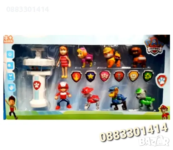 Комплект Фигури Пес Патрул Paw Patrol , снимка 2 - Фигурки - 47937487