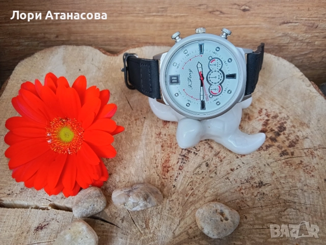 Мъжки часовник-идеално допълнение към дрескода на изискания мъж, снимка 2 - Мъжки - 52215014