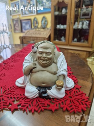 Уникална антикварна китайска порцеланова фигура статуетка , снимка 1