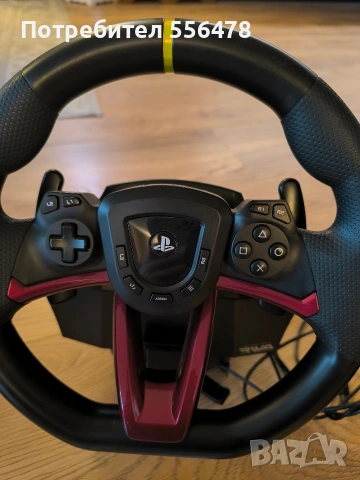 В ГАРАНЦИЯ!Безжичен волан с педали PS, снимка 5 - Аксесоари - 53425922