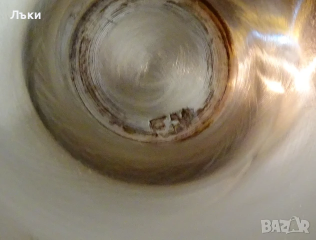 Бронзов бокал,чаша за вино 19 см.,250 мл. , снимка 6 - Антикварни и старинни предмети - 51266434