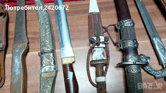 ловни,ковани ками ,ханджари,кумая,ножове, снимка 4 - Антикварни и старинни предмети - 52070906