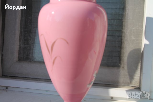 Стара ваза стъкло Бохемия , снимка 10 - Антикварни и старинни предмети - 41726860