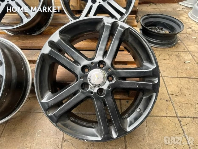 5х112 17 Цола Джанти за Mercedes E Class C Class S Class ET 37 J 8 Централен отвор 66.6 Без криво , снимка 4 - Гуми и джанти - 52401864