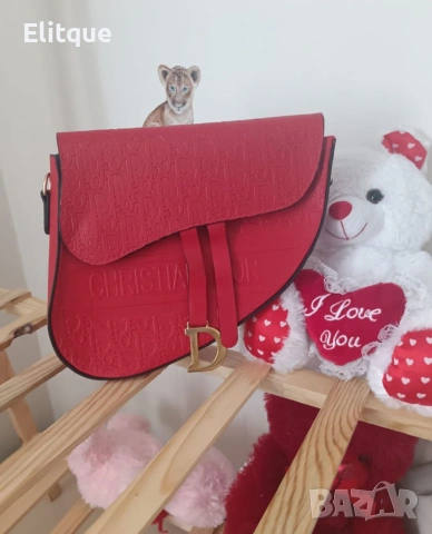 Висококачествени кожени чанти Christian Dior 27x24см, снимка 2 - Чанти - 53459790