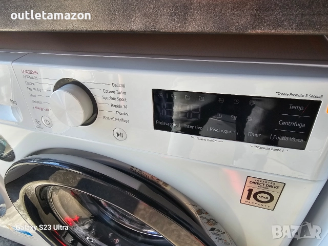 Пералня LG AI Клас A -10%, 9 кг Серия R3, снимка 3 - Перални - 52846751