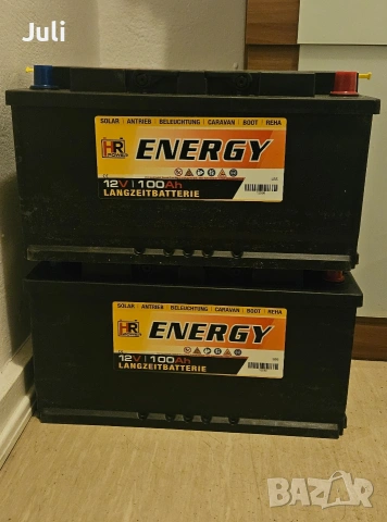 Чисто Нови 100А тягови акумулатори