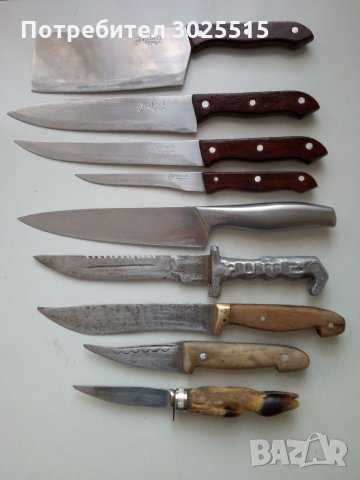 Колекция ножове и сатър , снимка 2 - Ножове - 34610616