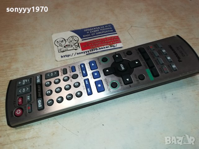 PANASONIC TV-DVD RECORDER REMOTE CONTROL 1102241447, снимка 3 - Дистанционни - 44241298
