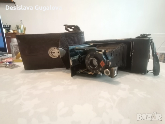 Сгъваема ретро камера Agfa anastigmat jgestar, снимка 5 - Камери - 51977925