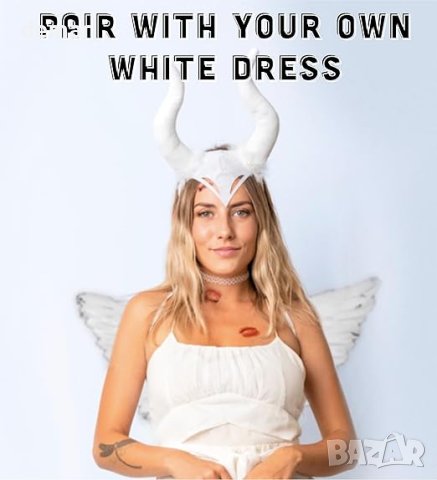 Костюм за Хелоуин за жени - Един размер, подходящ за всички, 6 части, снимка 2 - Други - 42735874