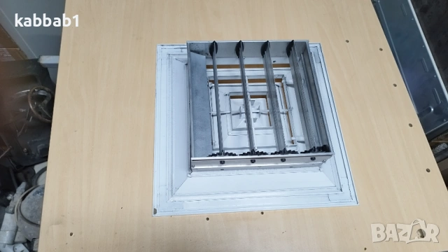 Таванна решетка - Алуминиев дифузор за въздуховоди 36.5/36.5см , снимка 2 - Строителни материали - 53656934