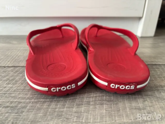 Мъжки чехли Crocs 42, снимка 3 - Мъжки чехли - 48989518