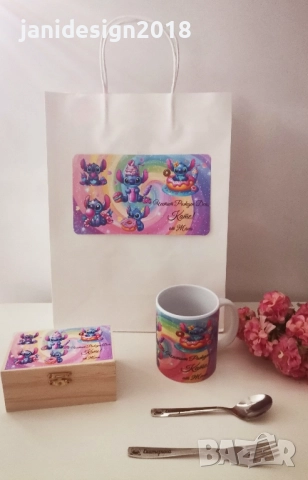 Подаръчен комплект за малки любители на Стич! 🎉 , снимка 14 - Подаръци за рожден ден - 52397118