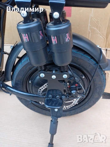 Електрически велосипед, сгъваем нов-гаранция, снимка 8 - Велосипеди - 39541311