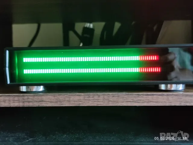Стерео LED VU Meter със 160 диода [зеленочервено], снимка 4 - Други - 56294540