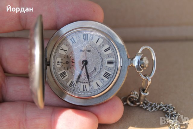 СССР джобен часовник ''Молния'' 1996 г. /300 години Руски флот/, снимка 9 - Антикварни и старинни предмети - 40877063