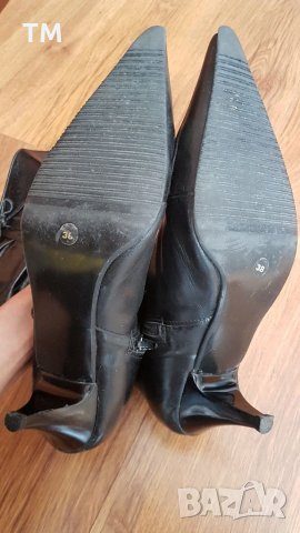 Красиви и елегантни ботушки от естествена кожа, номер 38, снимка 7 - Дамски ботуши - 34535397
