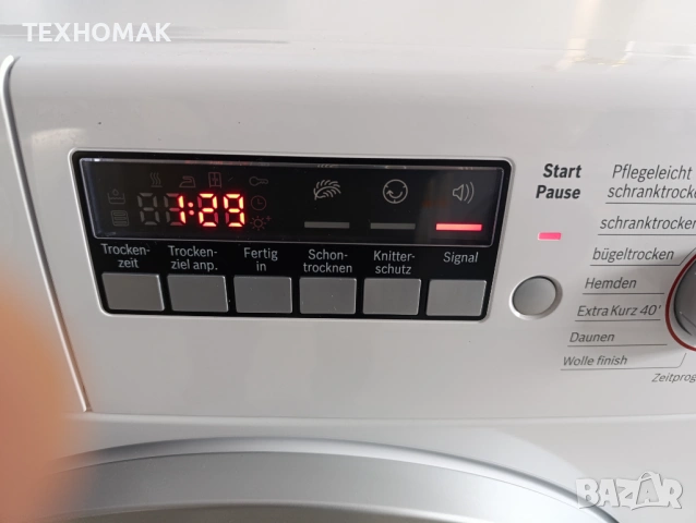 Сушилня BOSCH клас А++ с термопомпа 8кг. , снимка 4 - Сушилни - 53034867