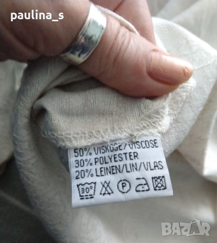 Три различни броя / Луксозна туника една тип риза - две и туника с набори , снимка 8 - Туники - 36226110