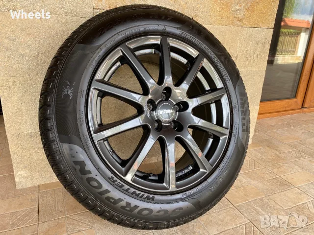 17" 5x100 Rial Graphite - Subaru Toyota Skoda Vw Audi Seat, снимка 5 - Гуми и джанти - 56197197