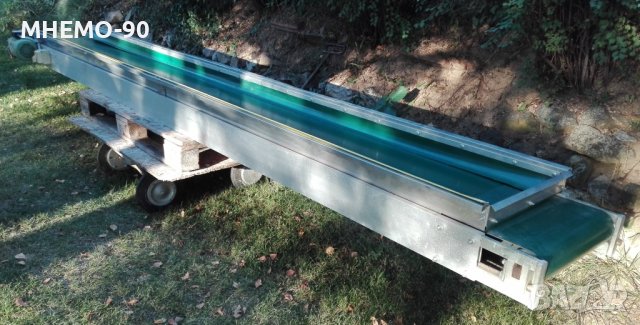 Tранспортна лента транспортьор конвейр 4м х 0,4м 5т/ч, снимка 6 - Други машини и части - 42441217