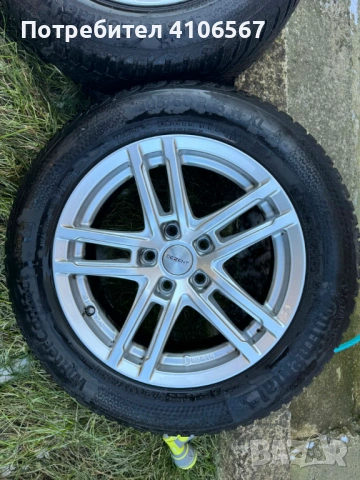 Джанти Dezent 16-ки със Зимни гуми 205/60/16 Continental , снимка 4 - Гуми и джанти - 53162670