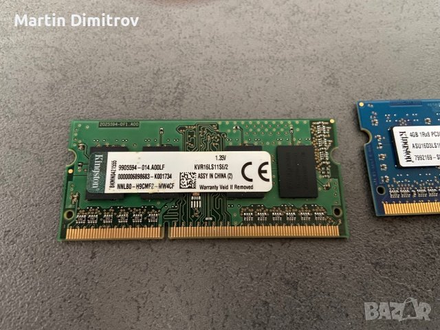 RAM памет DDR3L 4GB, снимка 2 - RAM памет - 44472119