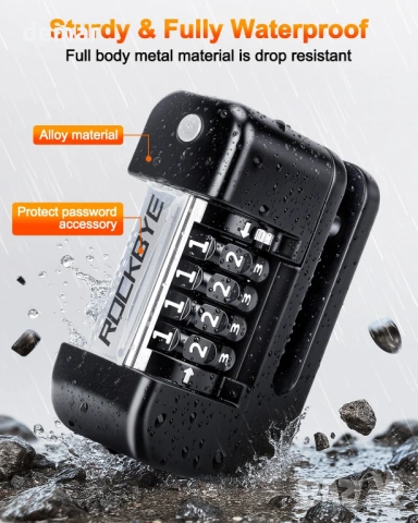 Заключване за дискова спирачка за мотоциклет, 4-цифрен код, алуминиева сплав, снимка 2 - Аксесоари и консумативи - 53429969