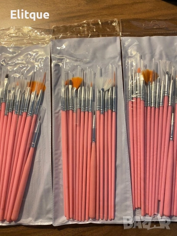 Комплект от 15 броя четки за маникюр и педикюр ZJY53, снимка 5 - Продукти за маникюр - 53396759