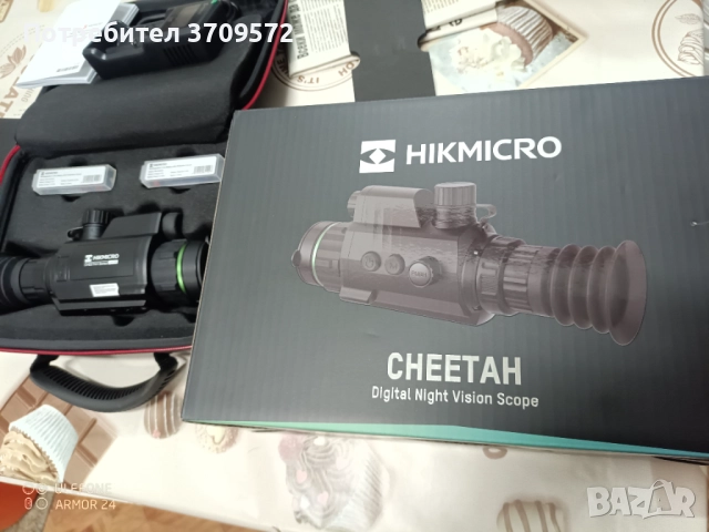 Hikmicro Cheetah C32F - SN 940nm IR, снимка 3 - Оборудване и аксесоари за оръжия - 52237359