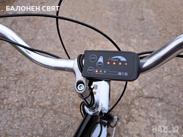 Нов Хибриден Електрически Велосипед Триколка 20 инча, 36v 360w 10.4 Ah, снимка 7 - Велосипеди - 39421539