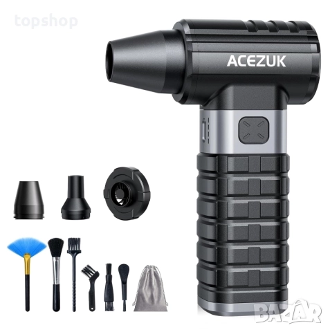 Чисто нова мини въздушна духалка ACEZUK с 200 000 об/мин за комплект за почистване на компютър...