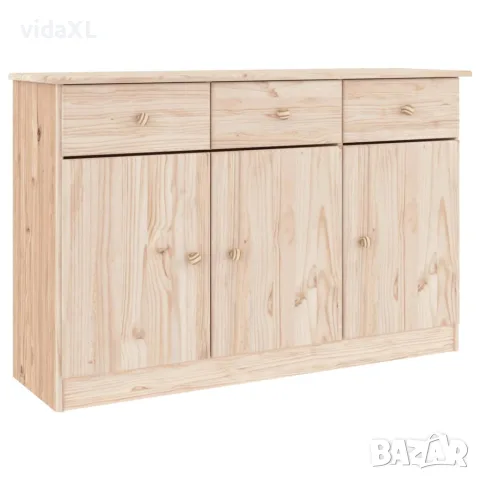 vidaXL Сайдборд ALTA, 112x35x73 см, борово дърво масив, снимка 1 - Бюфети - 56147282