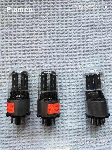 Входни, драйверни, пред усилвателни радиолампи, снимка 4 - Други - 51108257