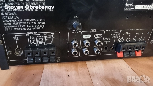 Pioneer TA-120L Усилвател, Ресивър, снимка 8 - Ресийвъри, усилватели, смесителни пултове - 52324138