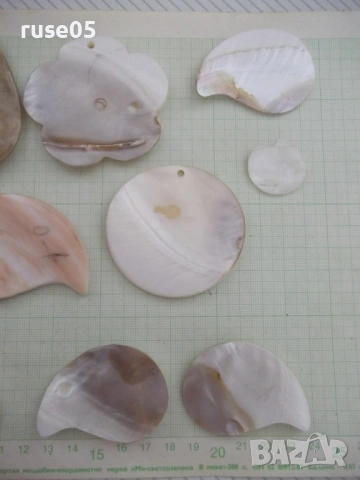 Лот от 12 бр. плочки от седеф, снимка 6 - Други стоки за дома - 53754623