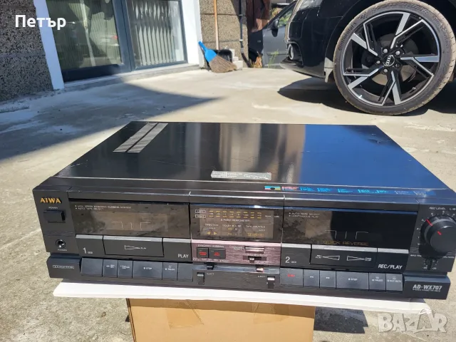 AIWA AD-WX707 със ЗАЩИТНОТО ФОЛИО НА КАПАКА