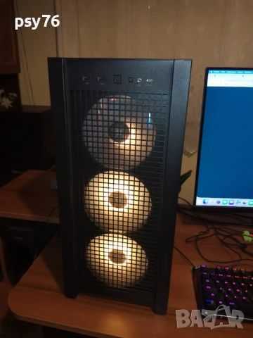 Кутия ASUS TUF GAMING GT302 TG ARGB BLACK Case, снимка 7 - Захранвания и кутии - 50975775