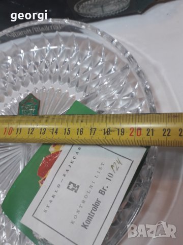 Немски кристален ордьовър  WMF    11/3, снимка 5 - Прибори за хранене, готвене и сервиране - 33933476