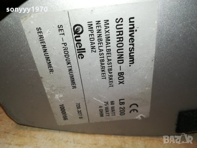 ПОРЪЧАНА-SOLD OUT-UNIVERSUM LB200 60W/4ohm-1брои 0810211750, снимка 11 - Тонколони - 34396425