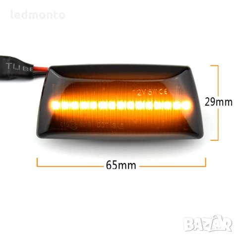 LED динамични мигачи светлини за Opel Astra H  Zafira B/ Corsa Insignia Meriva Adam Chevrolet Cruze, снимка 3 - Аксесоари и консумативи - 34495793