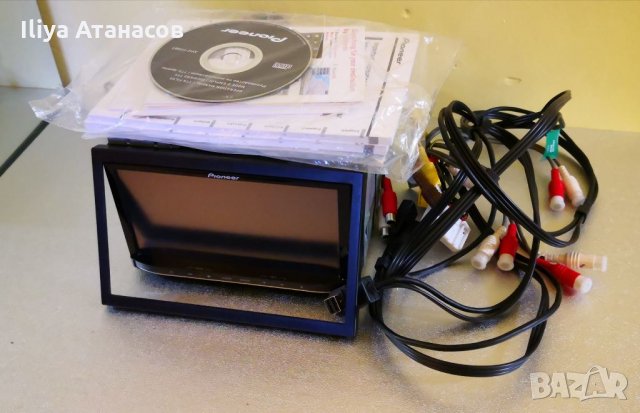 Pioneer AVIC F20BT AV приемник Sat Nav с Bluetooth DVD Mp3-CD , снимка 3 - Аудиосистеми - 35882424