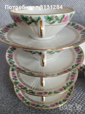 Limoges Haviland редък сервиз за чай кафе 30-те Франция, снимка 10 - Антикварни и старинни предмети - 42180104