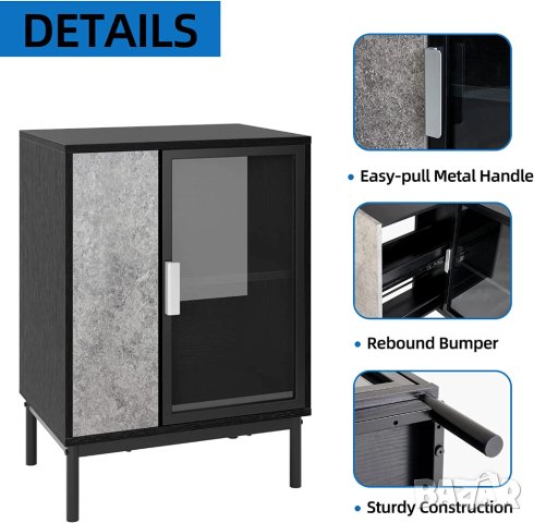 Мултифункционален шкаф FJGS-ST10GR, снимка 4 - Шкафове - 41546047