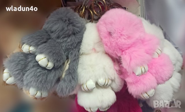 Пухкаво зайче ключодържател -13лв , снимка 3 - Други - 44164995