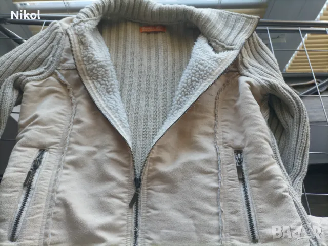 Жилетка/Яке с каракул, снимка 3 - Якета - 50084881