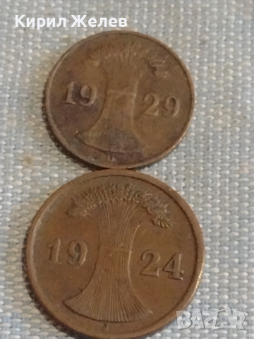 Лот монети 6 броя DEUTCHES REICH PFENNIG Германия различни години и номинали за КОЛЕКЦИЯ 31519, снимка 9 - Нумизматика и бонистика - 44636698